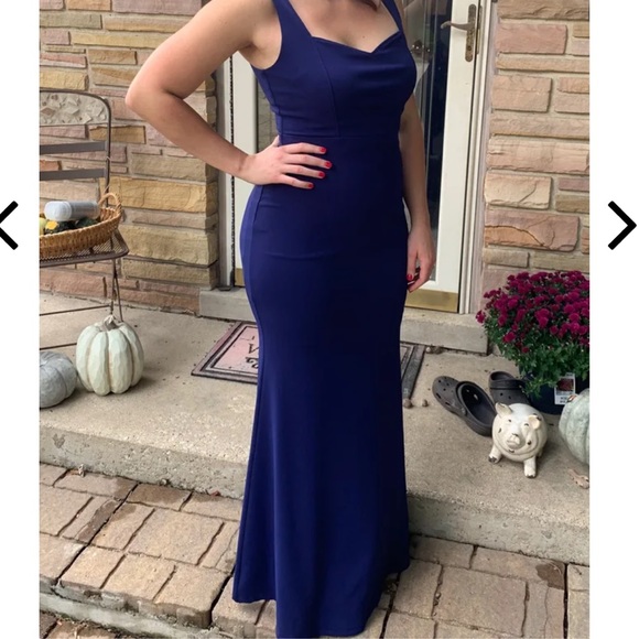 Brand new with tag navy blue lulus sweetest thing dress - Picture 6 of 9